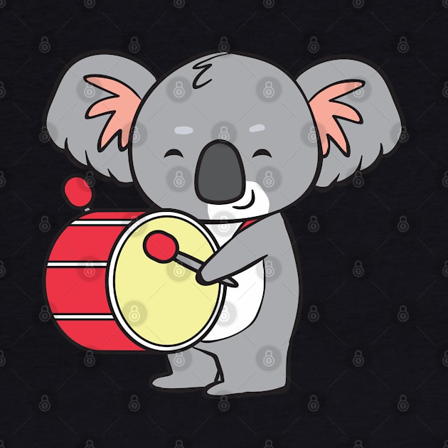 Koala - with drum by theanimaldude